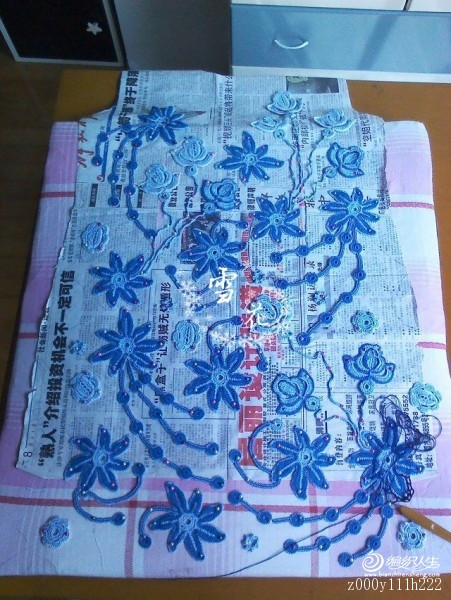 雪花手工——蘭花花愛爾蘭連衣裙 - chenlian - chenlian的博客