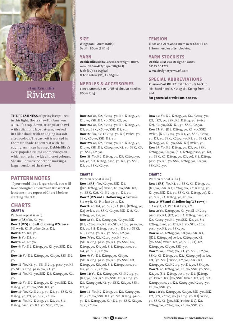 The Knitter Issue 82 2015 - 輕描淡寫(xiě) - 輕描淡寫(xiě)
