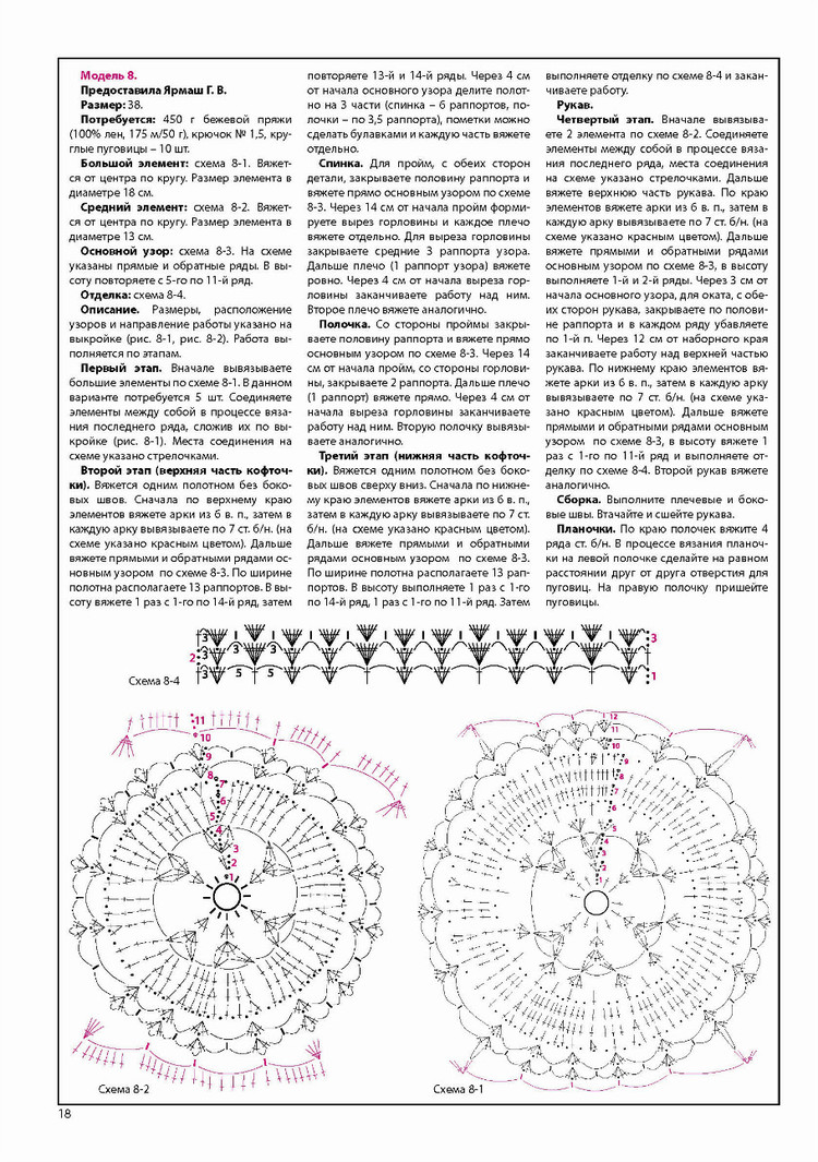 Вяжем крючком №110 2015 - 輕描淡寫(xiě) - 輕描淡寫(xiě)