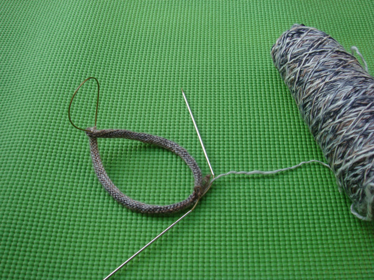 用環(huán)針織領(lǐng)口和袖口 - 七月.荷風(fēng) - 水殿風(fēng)來(lái)