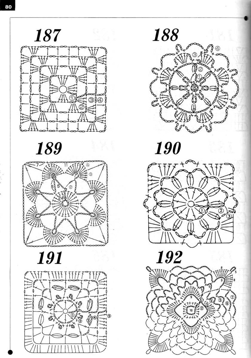 精品鉤針新花樣600種---4*拼花* - 彤彤 - 一泓清夢(mèng)