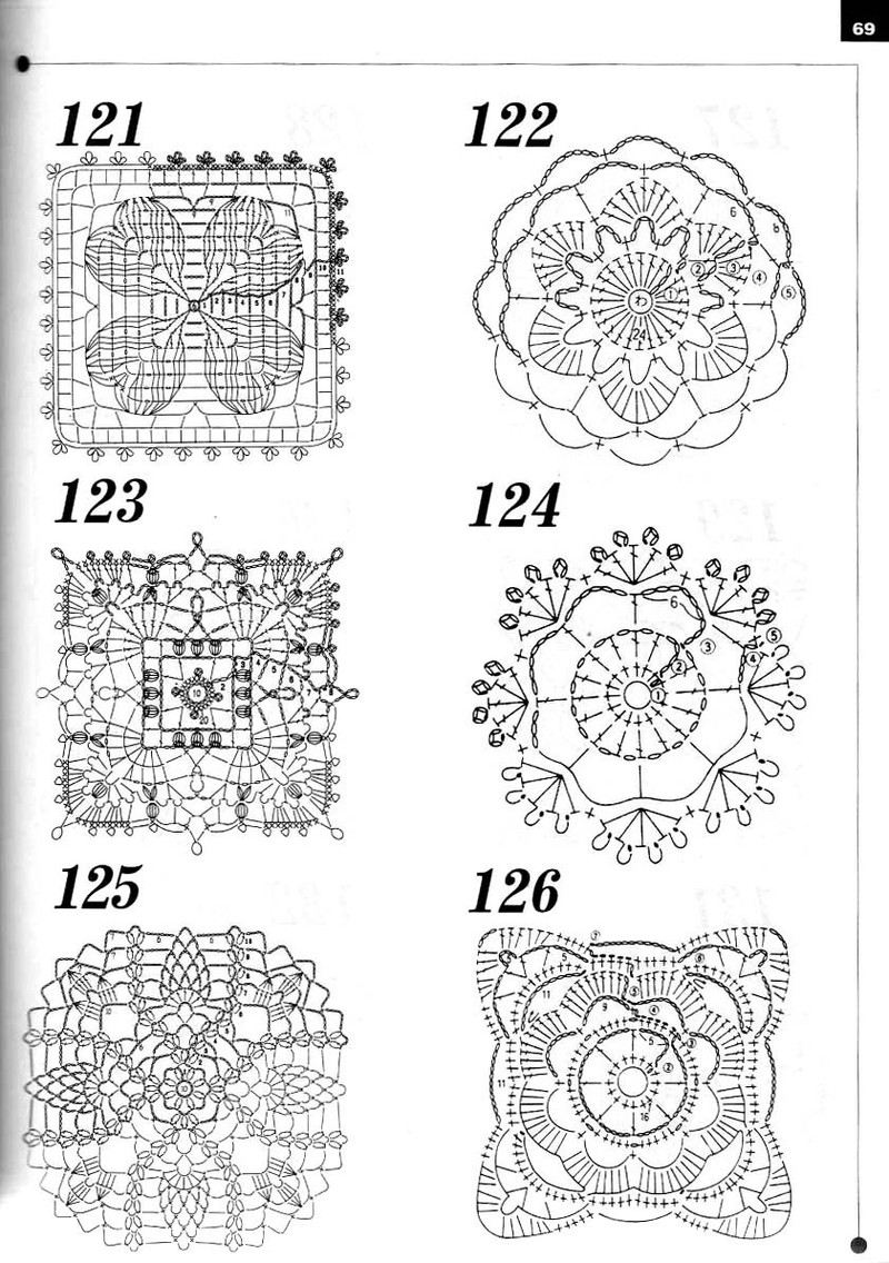 精品鉤針新花樣600種---4*拼花* - 彤彤 - 一泓清夢(mèng)