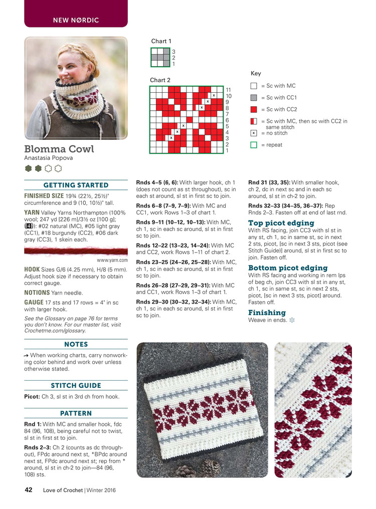 Love of Crochet Winter 2016 - 輕描淡寫 - 輕描淡寫
