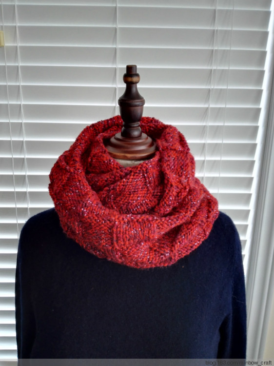 Moebius Basketweave Cowl - 彩虹橋 - 彩虹橋