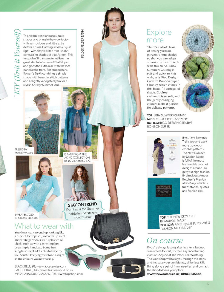 Knitting Magazine  May 2014 - 輕描淡寫 - 輕描淡寫