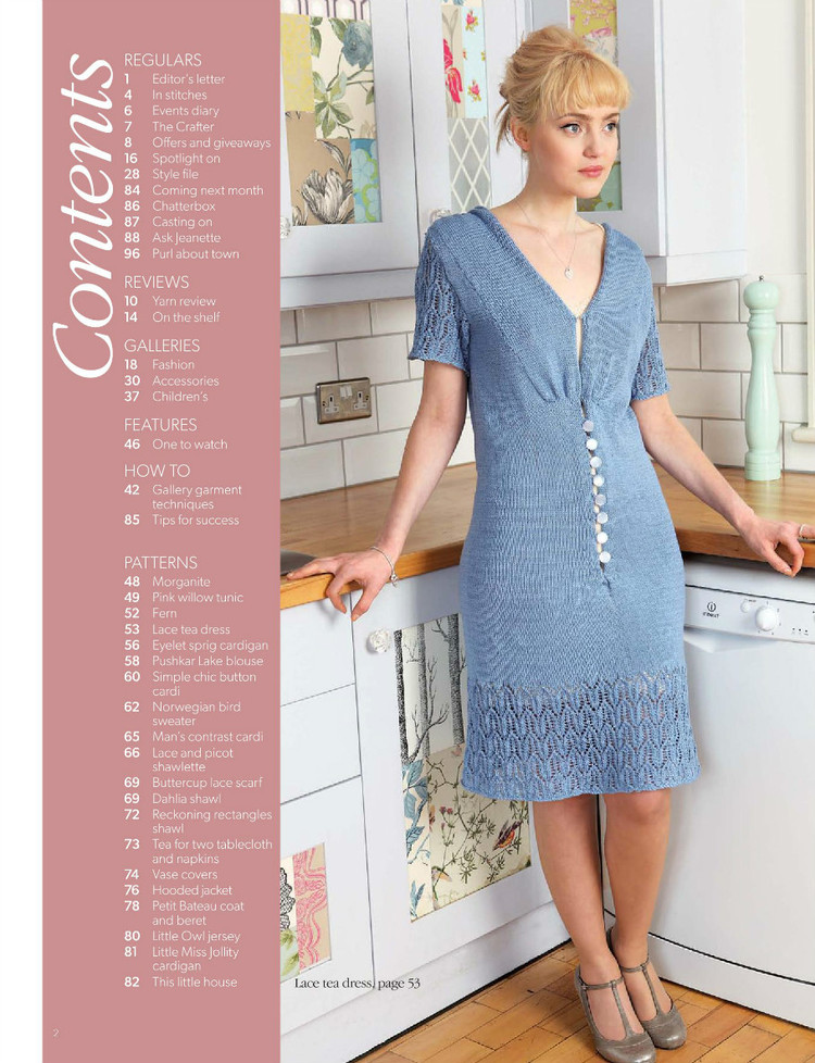 Knitting Magazine  May 2014 - 輕描淡寫 - 輕描淡寫