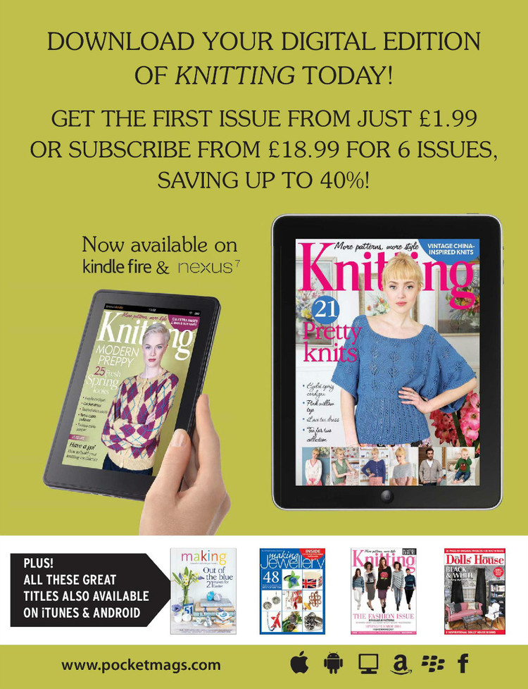 Knitting Magazine  May 2014 - 輕描淡寫 - 輕描淡寫
