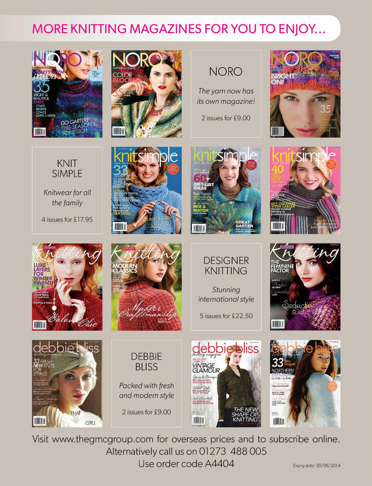 Knitting Magazine  May 2014 - 輕描淡寫 - 輕描淡寫