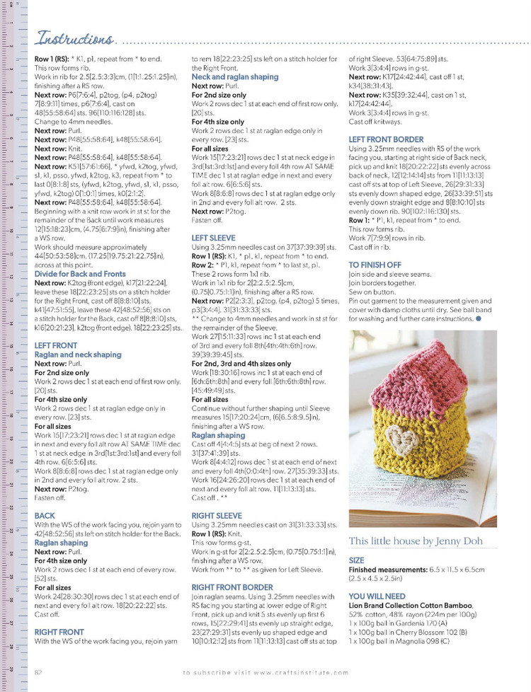 Knitting Magazine  May 2014 - 輕描淡寫 - 輕描淡寫