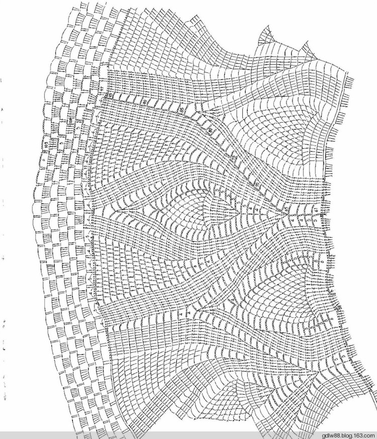 Elegant Pineapple Lace Crochet(1) - 木棉花 - 雨茫茫，霧茫茫，盼望花開(kāi)，花已落……