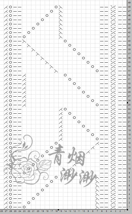 詩瑤——毛蕾絲段染披肩 - 青煙渺渺 - 青煙渺渺