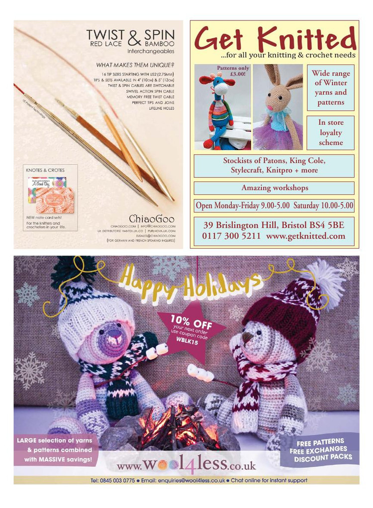 Lets Knit  January 2016 - 輕描淡寫 - 輕描淡寫