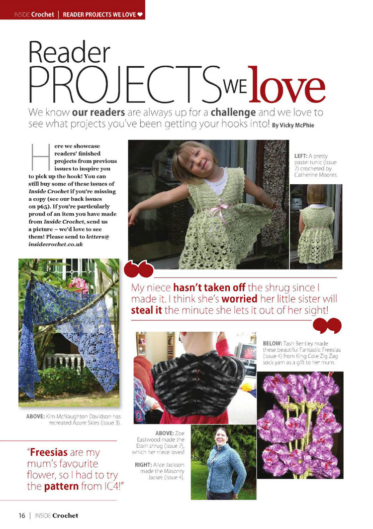 Inside Crochet  Issue 9 2010 - 輕描淡寫 - 輕描淡寫