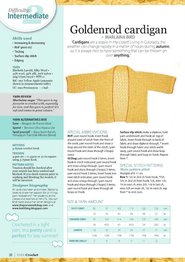 Inside Crochet  Issue 9 2010 - 輕描淡寫 - 輕描淡寫
