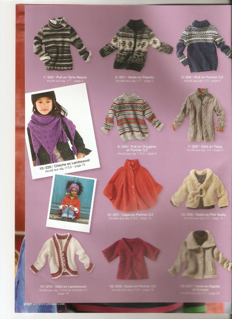 Phildar no.57 2011-2012兒童秋冬 - cissy-xi - xijie065的博客