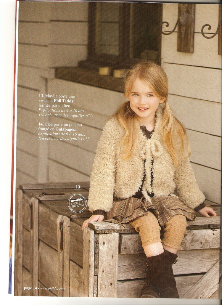 Phildar no.57 2011-2012兒童秋冬 - cissy-xi - xijie065的博客