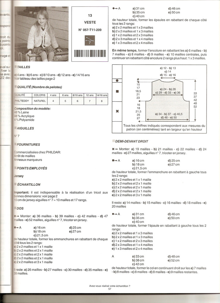 Phildar no.57 2011-2012兒童秋冬 - cissy-xi - xijie065的博客