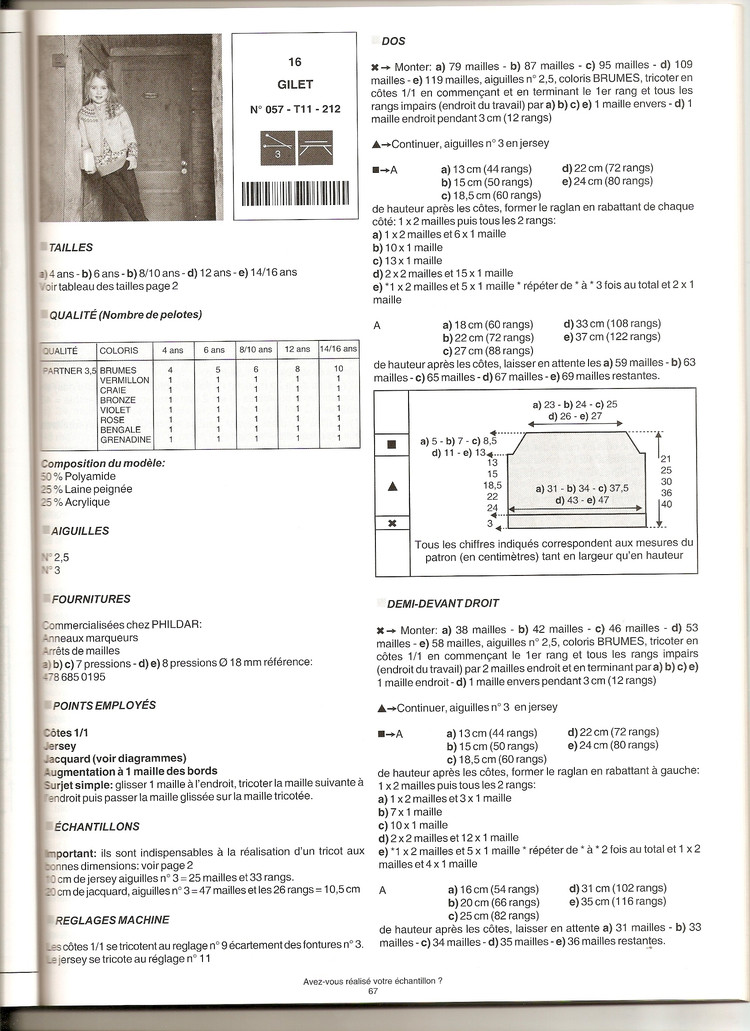 Phildar no.57 2011-2012兒童秋冬 - cissy-xi - xijie065的博客