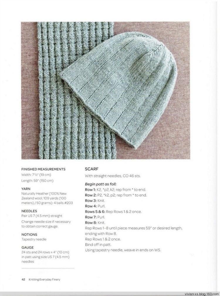 Knitting Everyday Finery: Practical Designs for Dressing Up in Little Ways - Vivian - Vivian的薇安織譯坊
