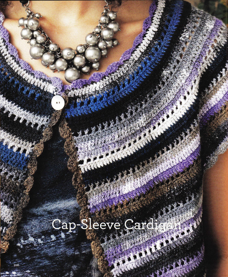 Crochet Noro 30 Dazzling Designs - 紫蘇 - 紫蘇的博客