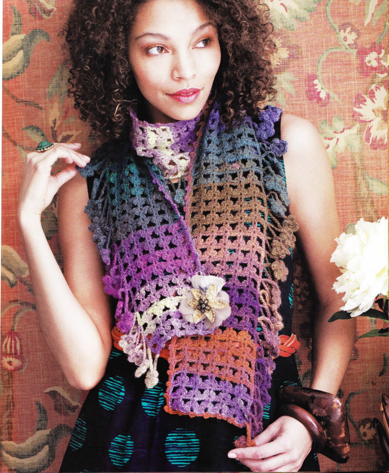 Crochet Noro 30 Dazzling Designs - 紫蘇 - 紫蘇的博客