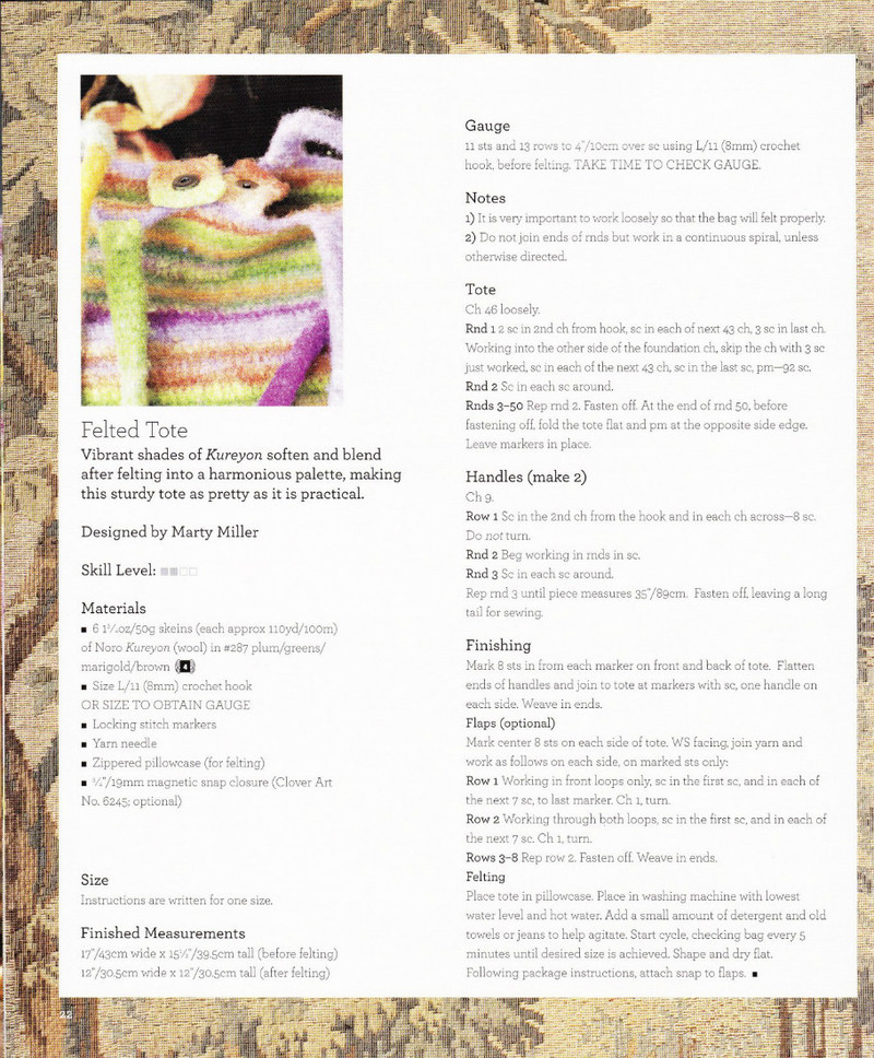 Crochet Noro 30 Dazzling Designs - 紫蘇 - 紫蘇的博客