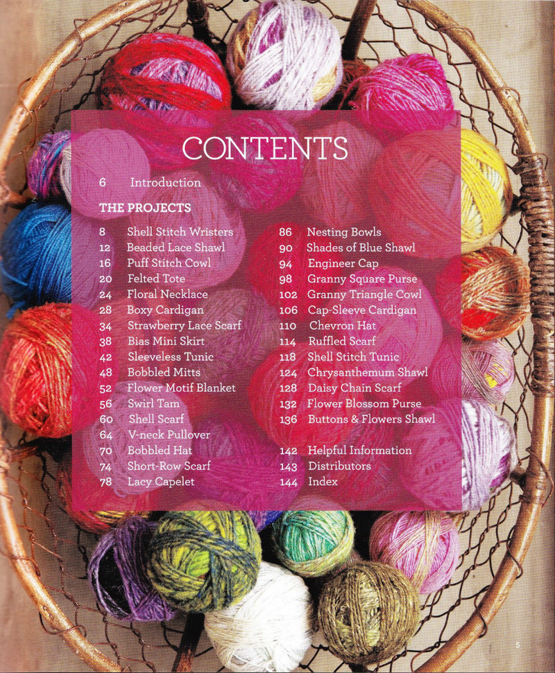 Crochet Noro 30 Dazzling Designs - 紫蘇 - 紫蘇的博客