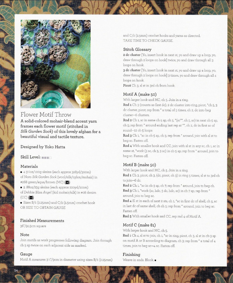Crochet Noro 30 Dazzling Designs - 紫蘇 - 紫蘇的博客