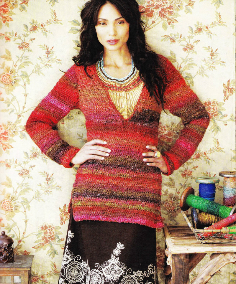 Crochet Noro 30 Dazzling Designs - 紫蘇 - 紫蘇的博客
