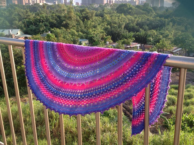 Summerflies shawl -冬日蝴蝶 - joey0624 - Joeyの手創(chuàng)