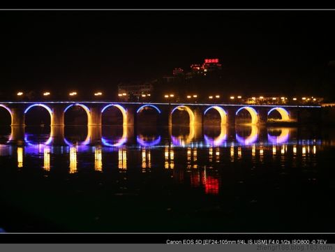 歙縣的夜景 - 小真 - 小真博客