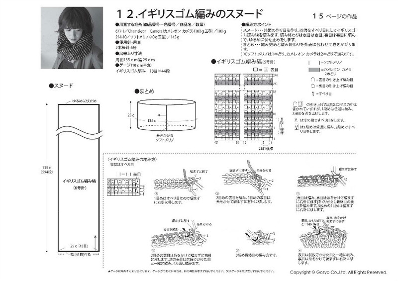 Knit Ange 2014 秋 （圖解） - 在夏郁中冬眠 - 〓 北緯①度★南洋小島 〓