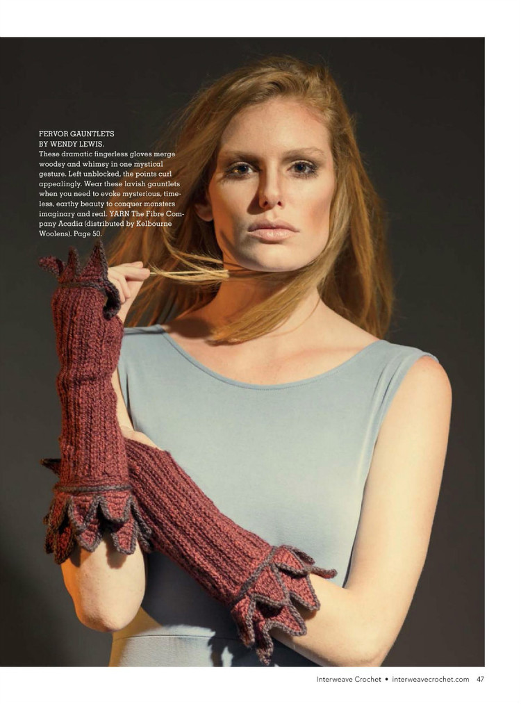 Interweave Crochet  Winter 2016 - 輕描淡寫 - 輕描淡寫