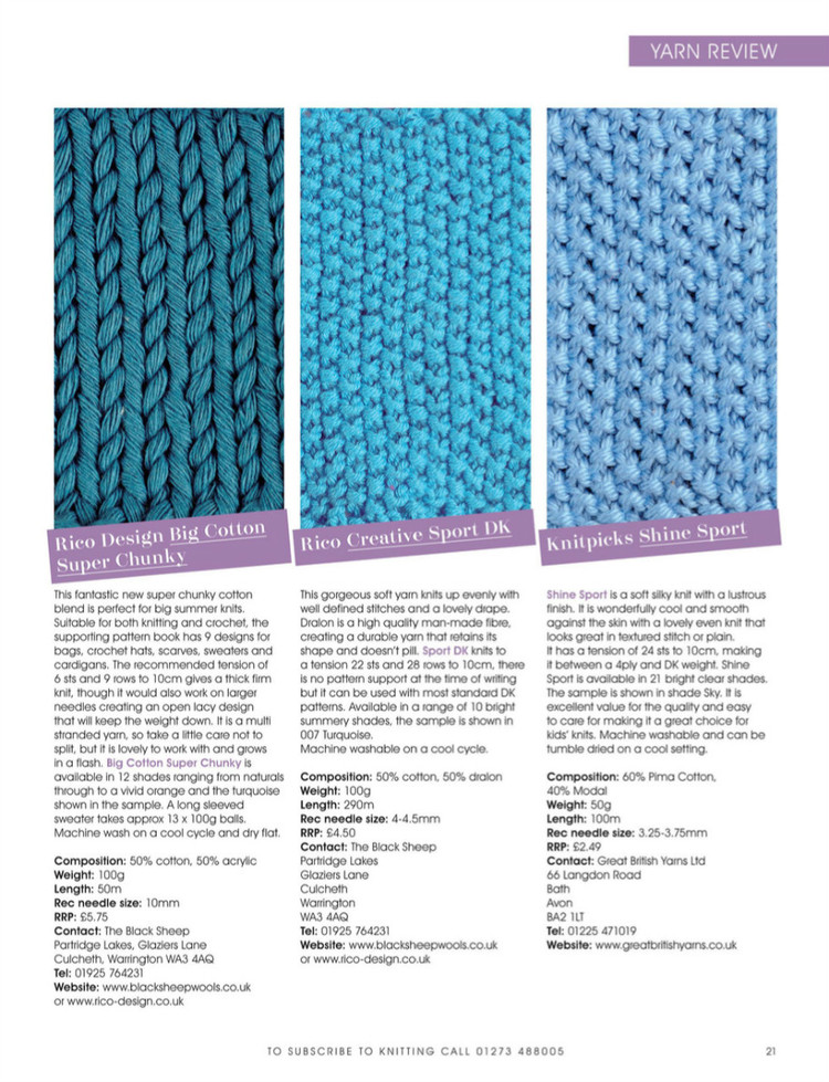 Knitting  Issue 89 2011 - 輕描淡寫(xiě) - 輕描淡寫(xiě)