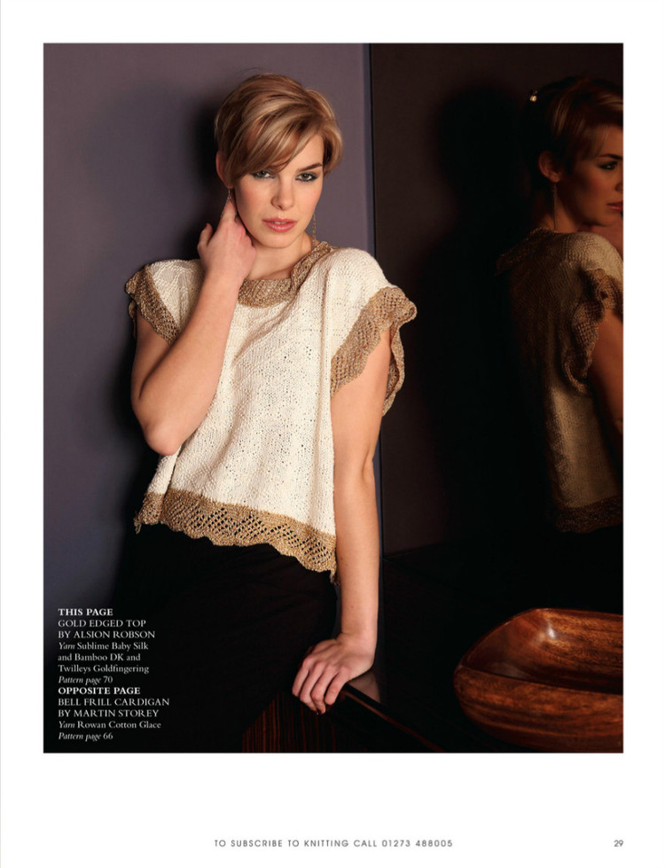 Knitting  Issue 89 2011 - 輕描淡寫(xiě) - 輕描淡寫(xiě)