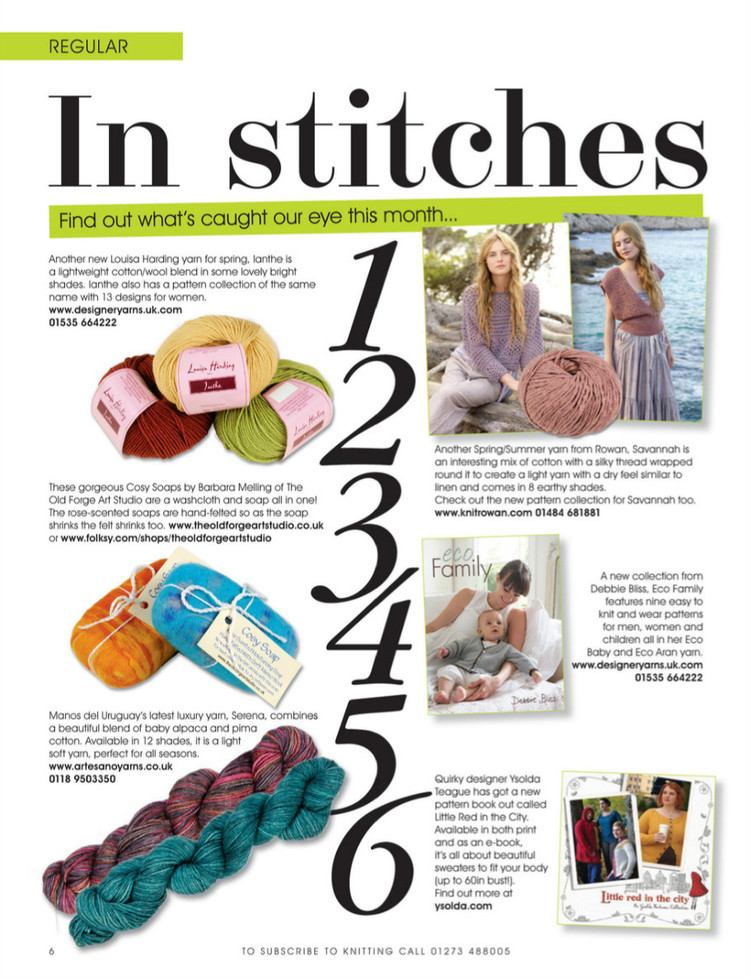 Knitting  Issue 89 2011 - 輕描淡寫(xiě) - 輕描淡寫(xiě)