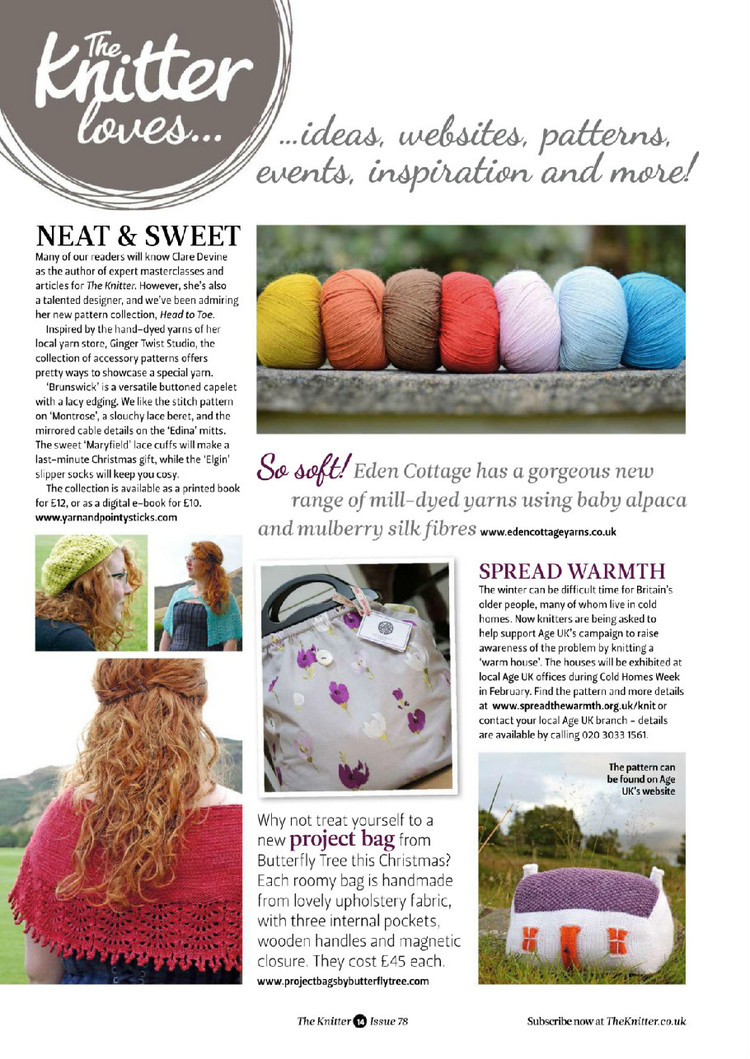 The Knitter №78 2014 - 輕描淡寫 - 輕描淡寫
