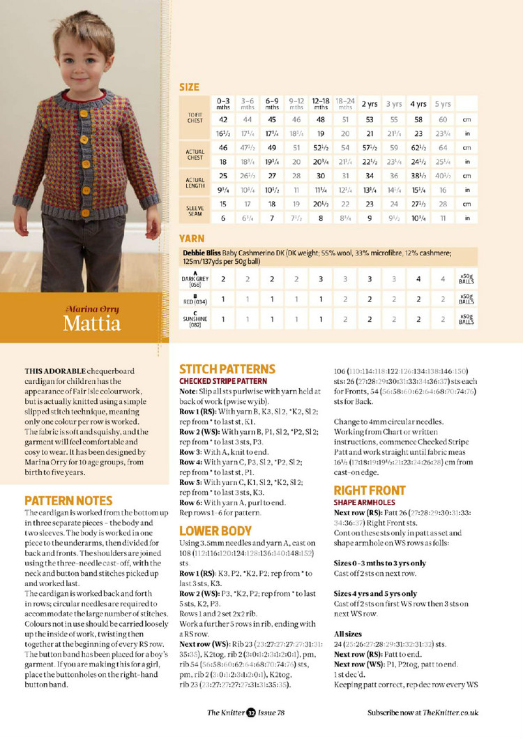 The Knitter №78 2014 - 輕描淡寫 - 輕描淡寫