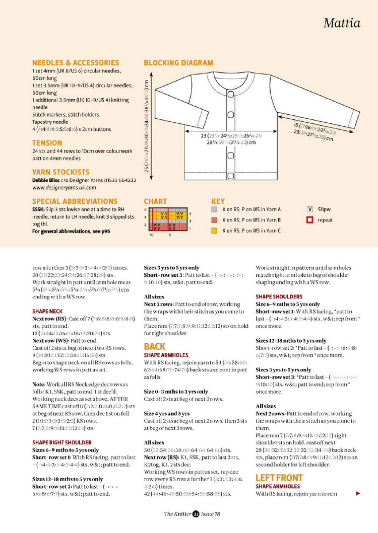 The Knitter №78 2014 - 輕描淡寫 - 輕描淡寫