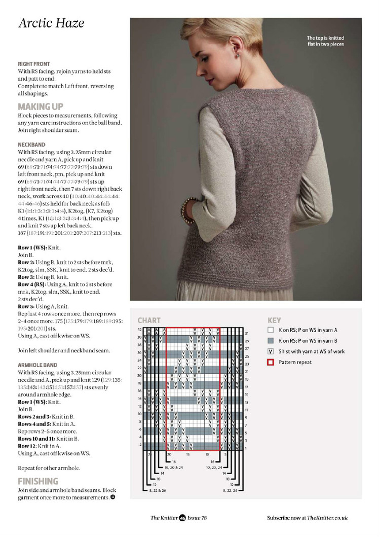 The Knitter №78 2014 - 輕描淡寫 - 輕描淡寫