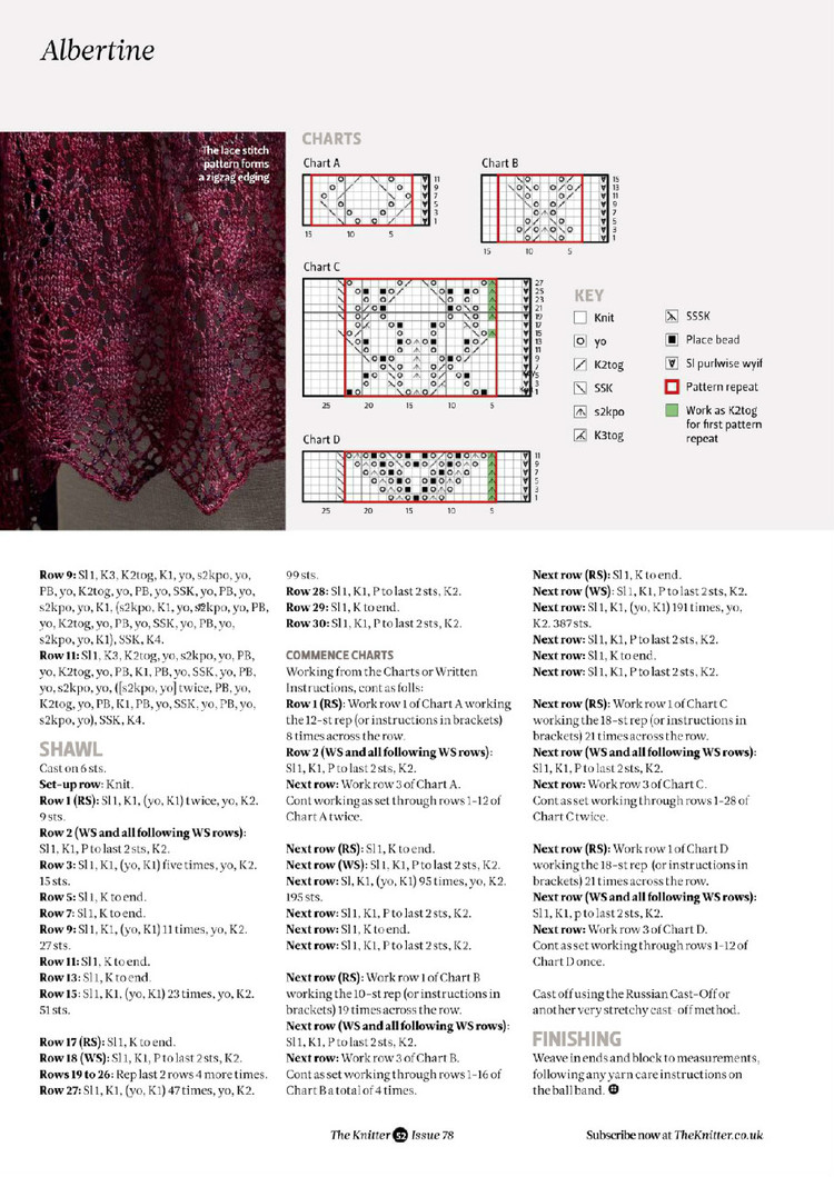 The Knitter №78 2014 - 輕描淡寫 - 輕描淡寫