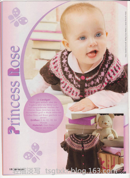 Burda Bambino Stricken  Winter 2011 - 輕描淡寫 - 輕描淡寫