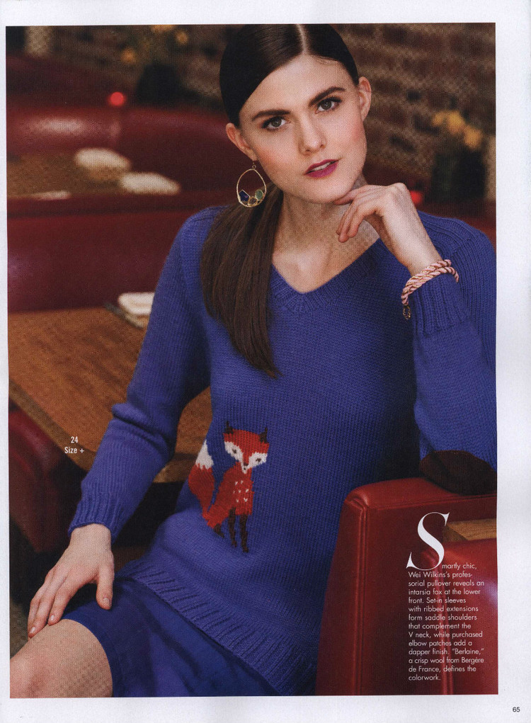 Vogue Knitting 2013 秋 - 紫蘇 - 紫蘇的博客