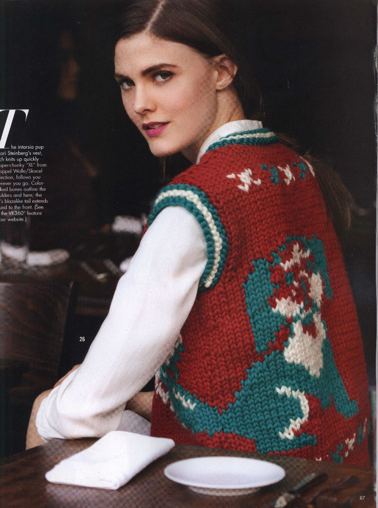 Vogue Knitting 2013 秋 - 紫蘇 - 紫蘇的博客