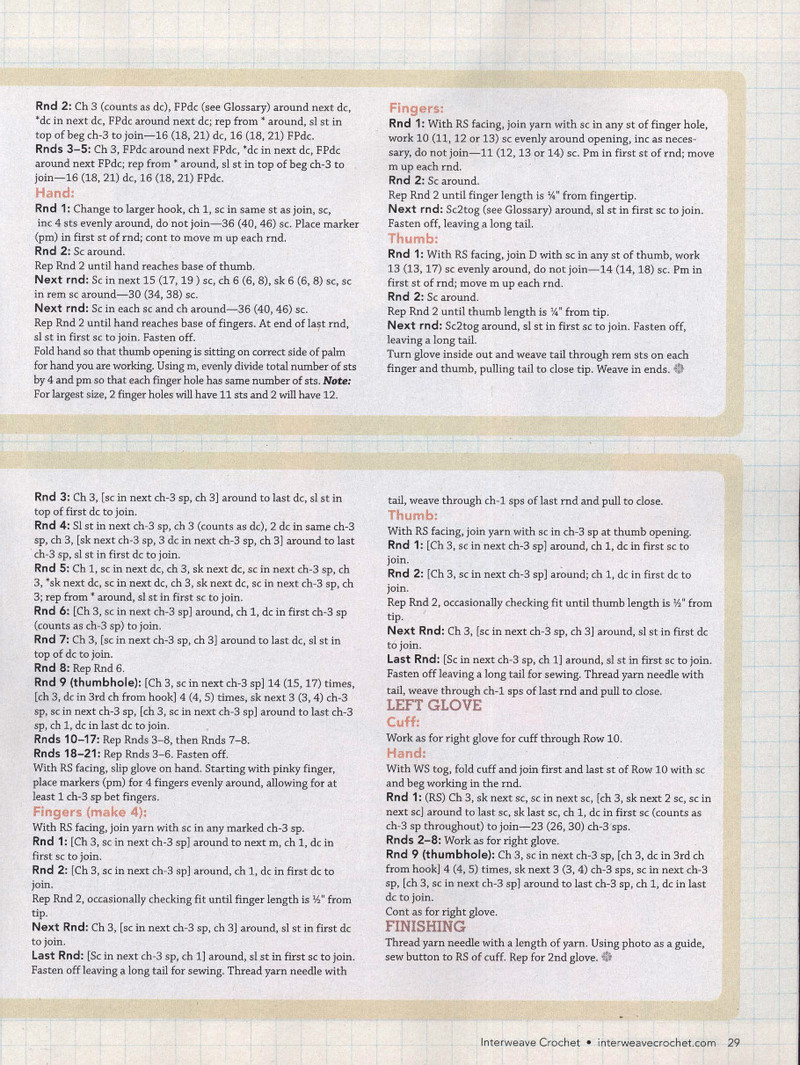 Interweave Crochet 2013 春 鉤編 - 沫羽 - 沫羽編織后花園