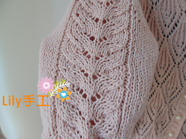 【Lily手工】--雀羽--百搭時尚小開衫--疙瘩群作業(yè)之二 - Lily - Lily的手工編織天地