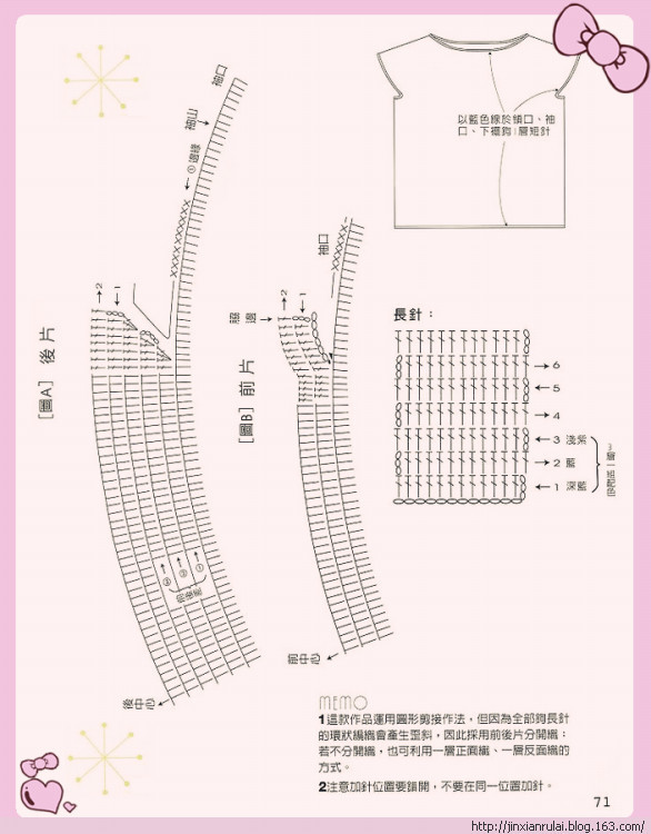 夏日小清新鉤衣——荷風（2014.29） - 淺淺柏伊 - 淺淺柏伊