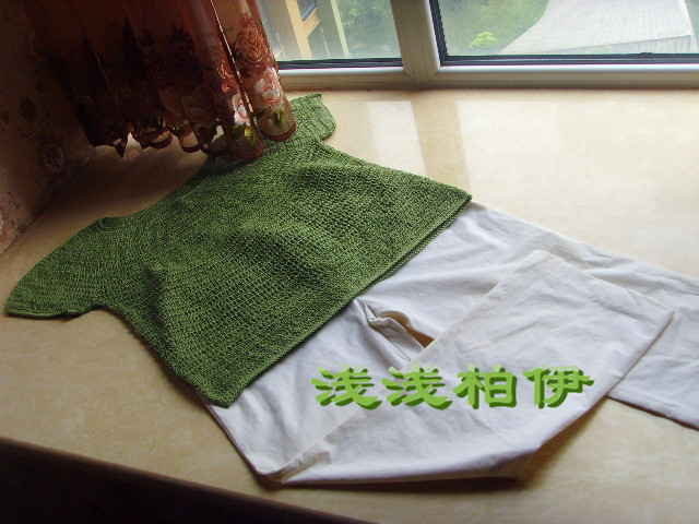 夏日小清新鉤衣——荷風（2014.29） - 淺淺柏伊 - 淺淺柏伊