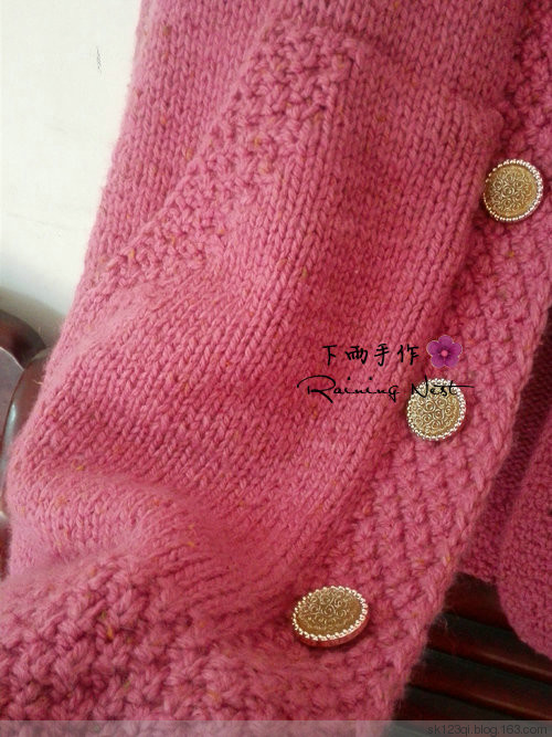 【下雨鉤編】陌上桔……再織女士修身外套，視頻更新中   8 - 下雨 - 下雨鉤編