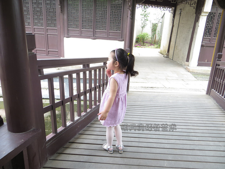 長(zhǎng)袖小坎肩和公主裙套裝（真人秀+視頻） - 明月的棒針?biāo)囆g(shù) - 明月的棒針?biāo)囆g(shù)